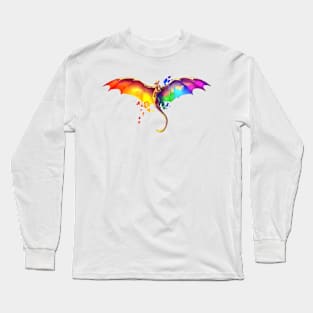 Rainbow Dragon Long Sleeve T-Shirt